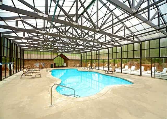 Indoor pool for Pigeon Forge cabins with pool access.jpg