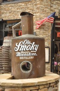 Ole Smoky Moonshine Distillery in Gatlinburg TN