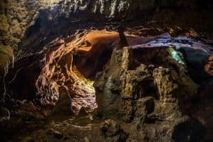 A stunning underground cavern.