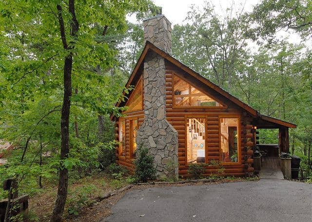 Afternoon Delight, one of our secluded luxury cabins in Gatlinburg TN.