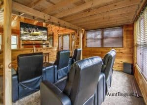 Choose a Cabin with a Game Room or Home Theater