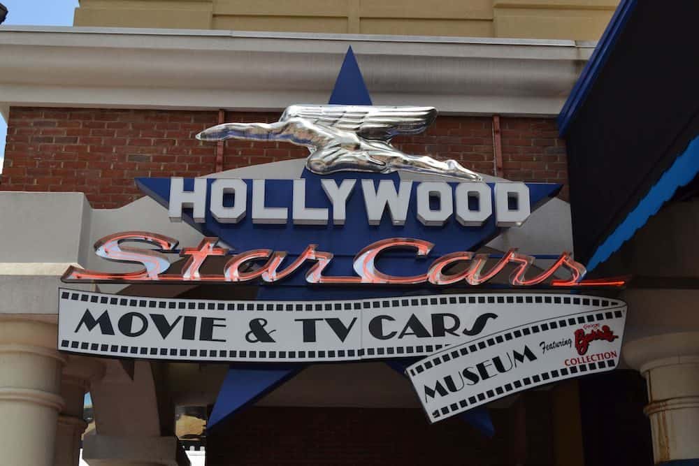 Hollywood Star Cars Sign